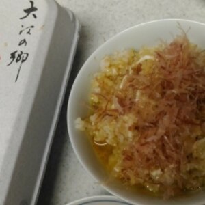 タマゴがけご飯マヨあり